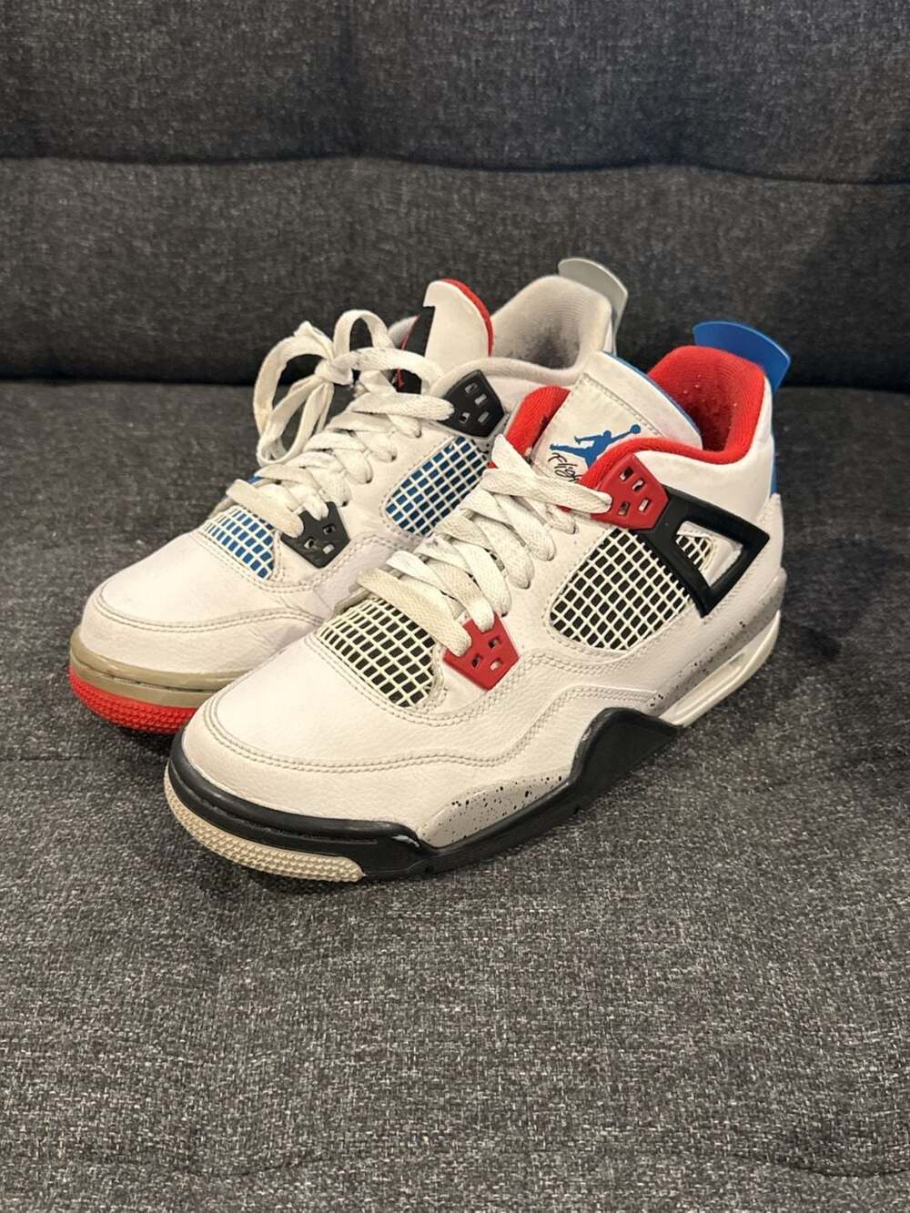Air Jordan 4 Retro GS 'What The' (408452-146) - 6.5Y